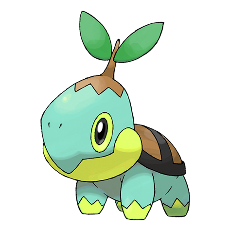 Turtwig shiny artwork