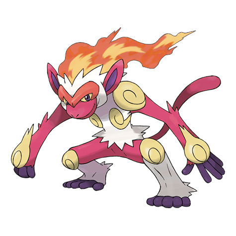 Infernape shiny artwork