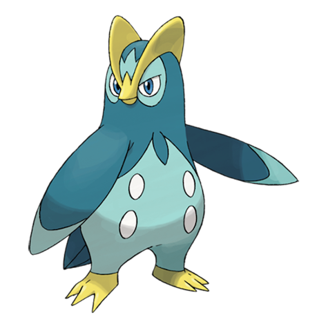 Prinplup shiny artwork
