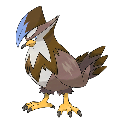 Staraptor shiny artwork