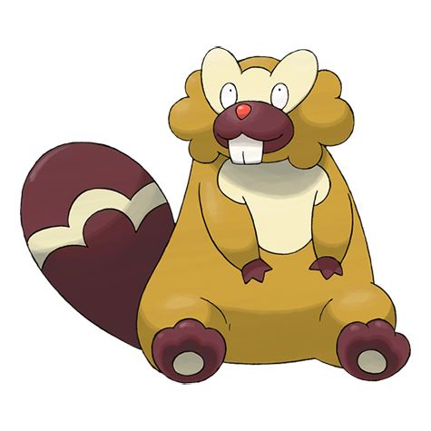 Bibarel shiny artwork
