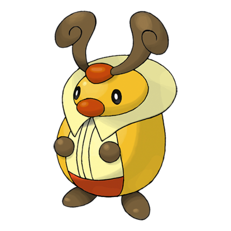 Kricketot shiny artwork