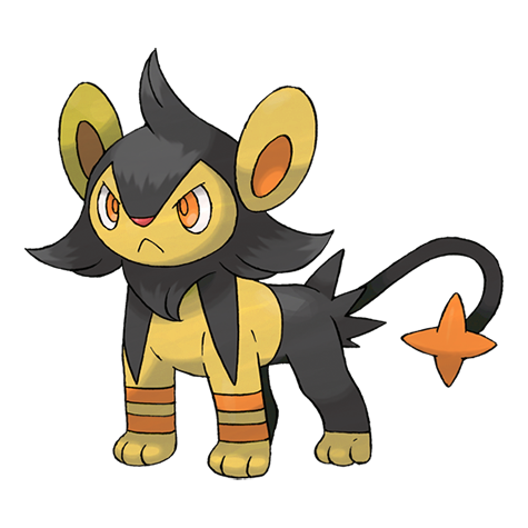Luxio shiny artwork