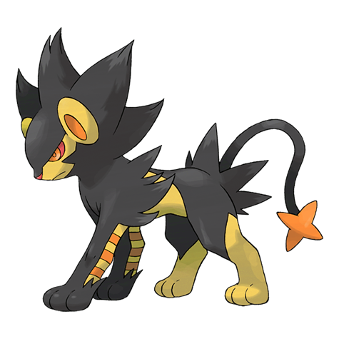 Luxray shiny artwork