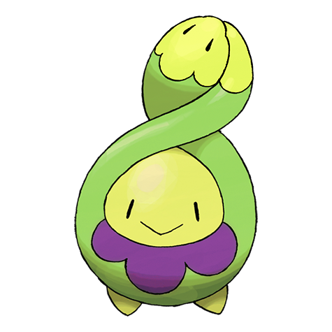 Budew shiny artwork