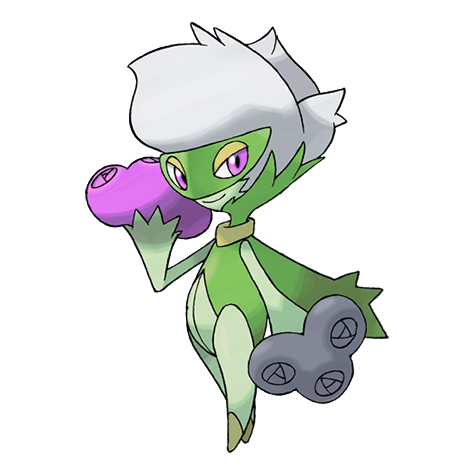 Roserade shiny artwork