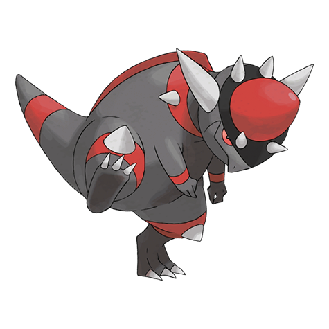 Rampardos shiny artwork
