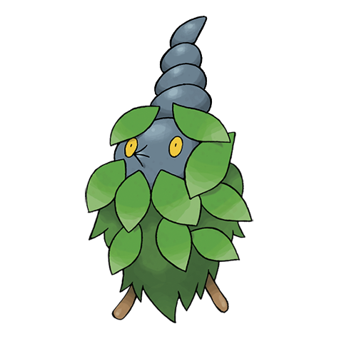 Burmy shiny artwork