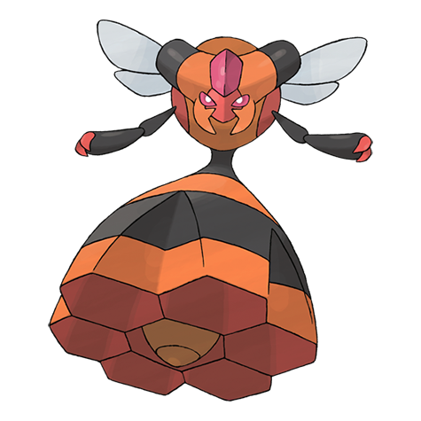 Vespiquen shiny artwork
