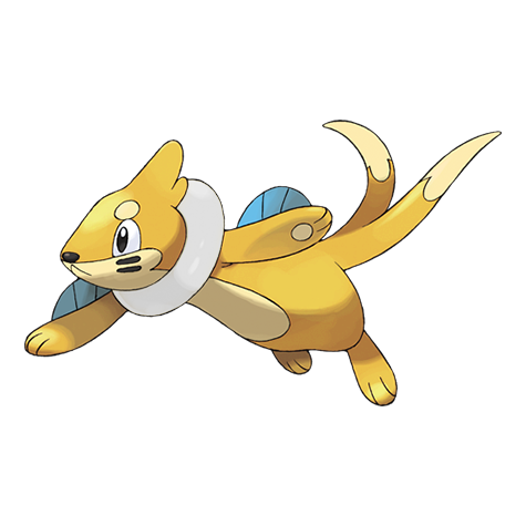 Buizel shiny artwork