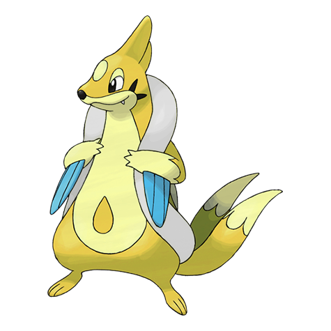 Floatzel shiny artwork