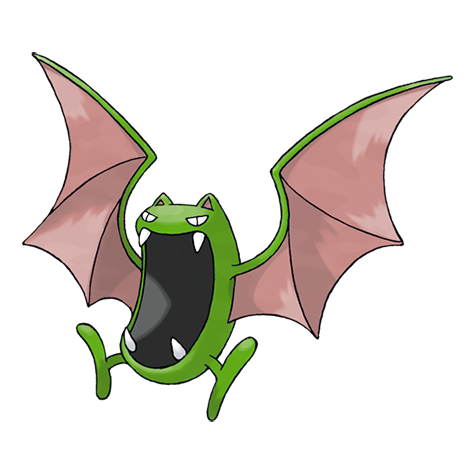 Golbat shiny artwork