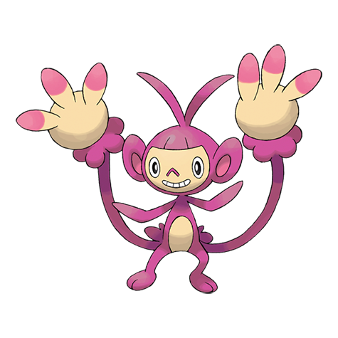 Ambipom shiny artwork