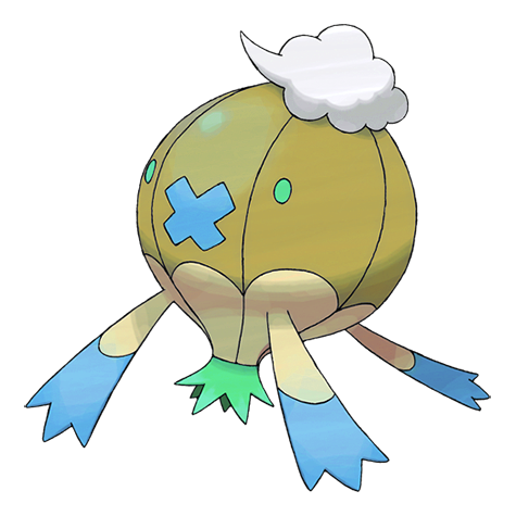 Drifblim shiny artwork