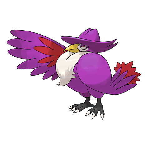 Honchkrow shiny artwork