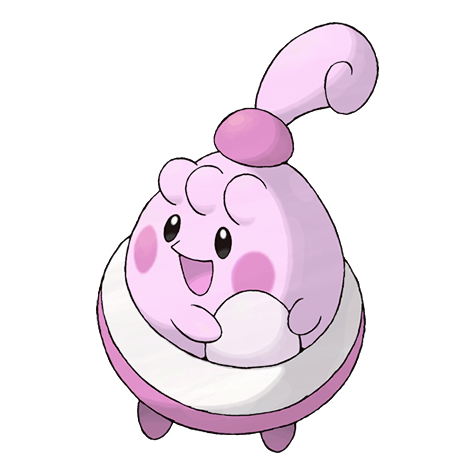 Happiny shiny artwork