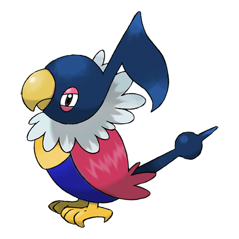 Chatot shiny artwork