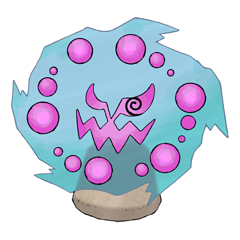 Spiritomb shiny artwork
