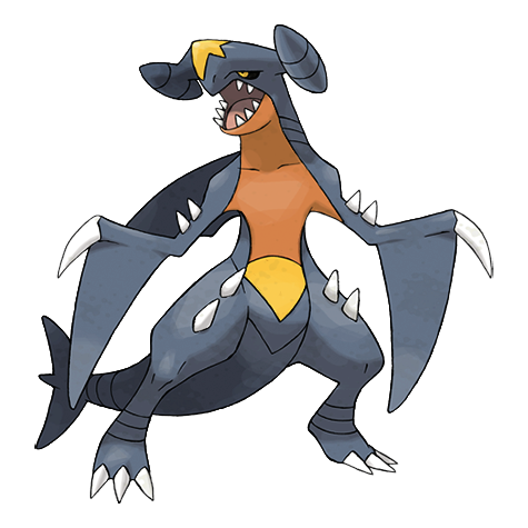 Garchomp shiny artwork