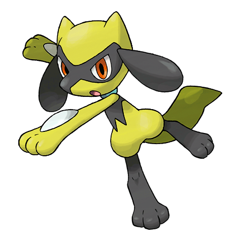 Riolu shiny artwork