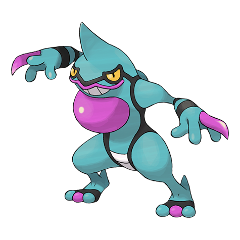 Toxicroak shiny artwork