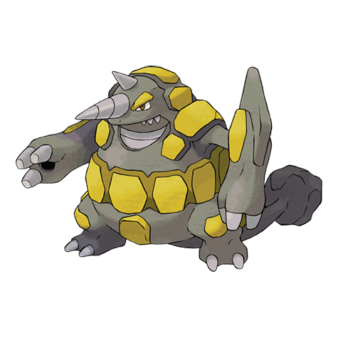 Rhyperior shiny artwork