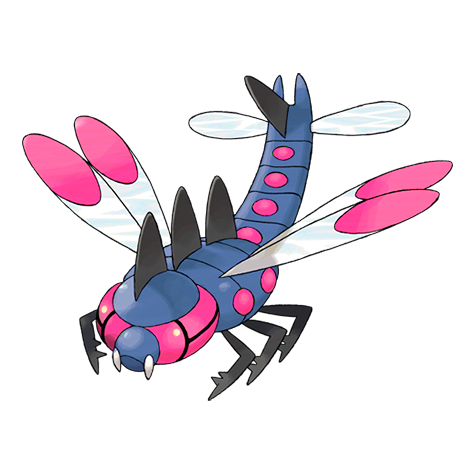 Yanmega shiny artwork