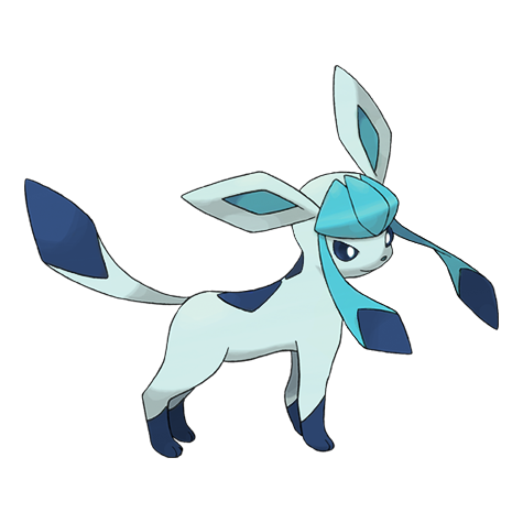 Glaceon shiny artwork