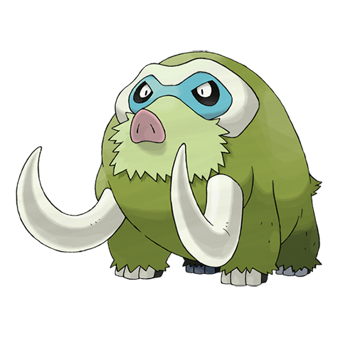 Mamoswine shiny artwork