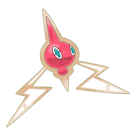 Rotom shiny artwork