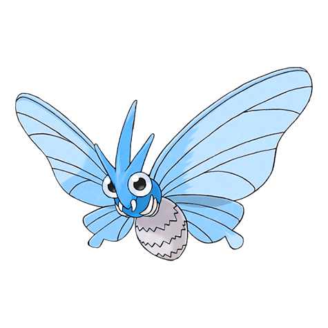 Venomoth shiny artwork