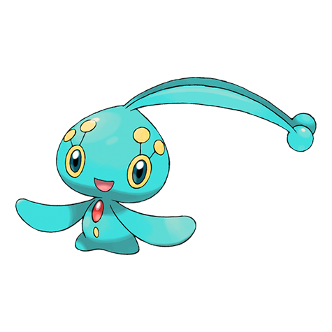 Manaphy shiny artwork