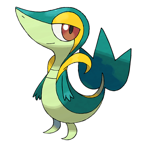 Snivy shiny artwork