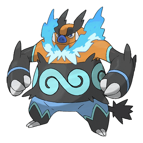 Emboar shiny artwork