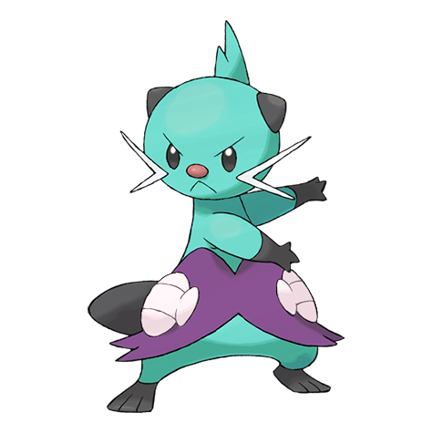 Dewott shiny artwork