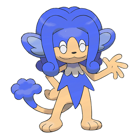 Simipour shiny artwork