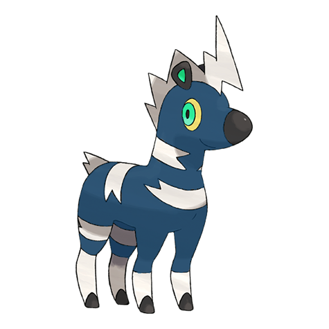 Blitzle shiny artwork