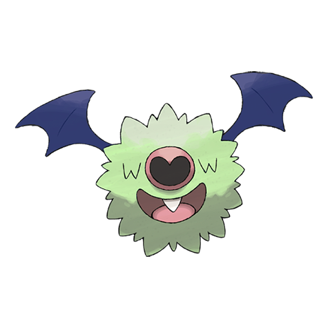 Woobat shiny artwork