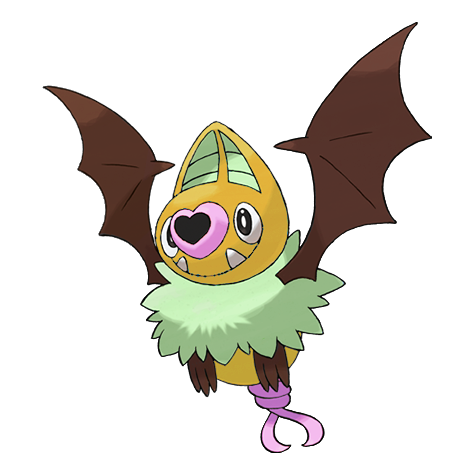 Swoobat shiny artwork