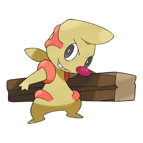Timburr shiny artwork