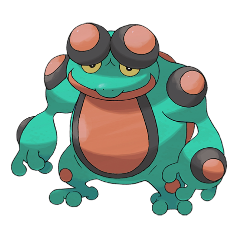 Seismitoad shiny artwork