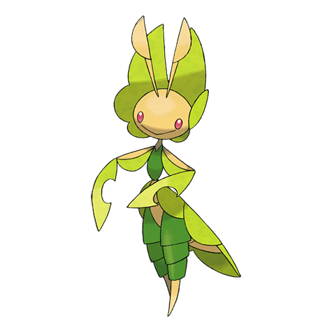 Leavanny shiny artwork