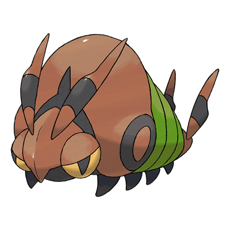 Venipede shiny artwork