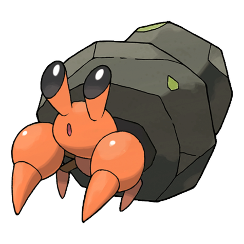 Dwebble shiny artwork