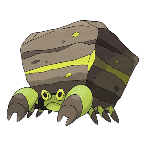 Crustle shiny artwork