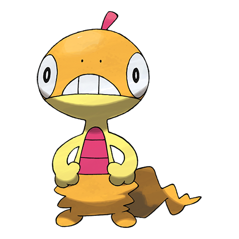 Scraggy shiny artwork