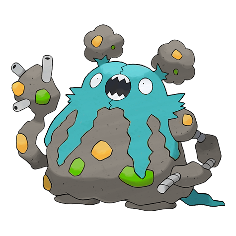Garbodor shiny artwork