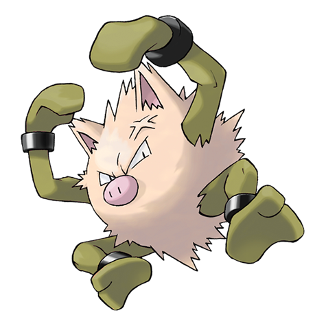 Primeape shiny artwork
