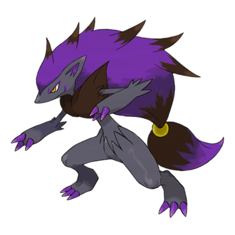 Zoroark shiny artwork