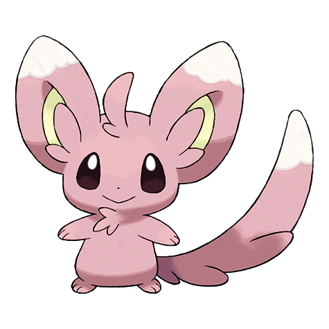 Minccino shiny artwork